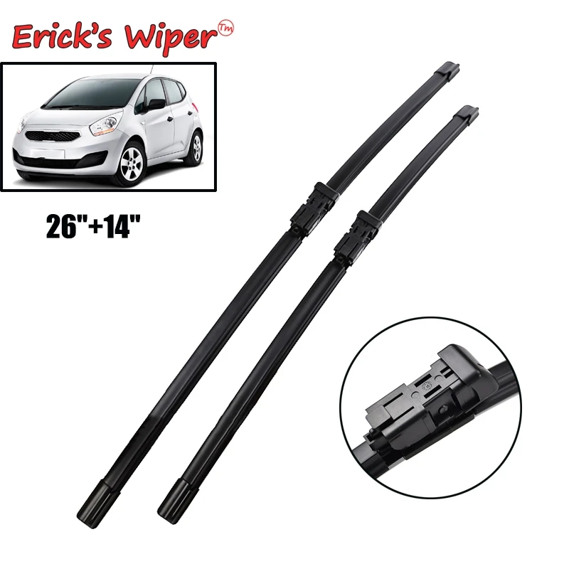 Щетки стеклоочистителя Erick's LHD для Kia Venga 2009-2019, стеклоочистители для лобового стекла, автомобильные щетки от дождя, 26 + 14 дюймов
Щетки стеклоочистителя Erick's LHD для Kia Venga 2009-2019, стеклоочистители для лобового стекла, автомобильные щетки от дождя, 26 + 14 дюймов