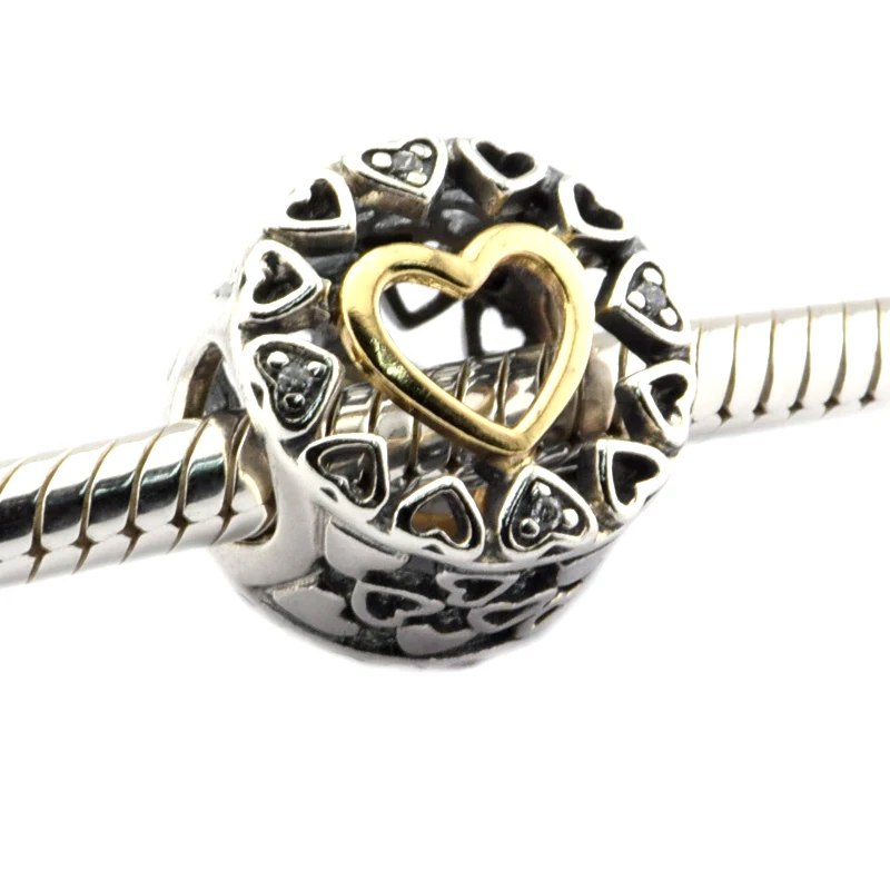 925 Sterling silver beads Fit Brand Charm bracelets Circle of Love Clear CZ in Hearts Beads European Style DIY Jewelry Making
925 Sterling silver beads Fit Brand Charm bracelets Circle of Love Clear CZ in Hearts Beads European Style DIY Jewelry Making