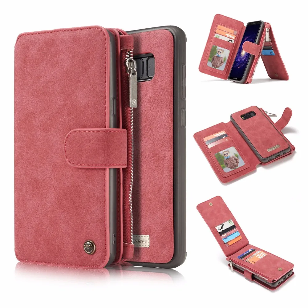 For Samsung S8/ S8 plus wallet case 2 in 1 Leather Flip purse with card slots photo frame magnetic back protective cover
For Samsung S8/ S8 plus wallet case 2 in 1 Leather Flip purse with card slots photo frame magnetic back protective cover