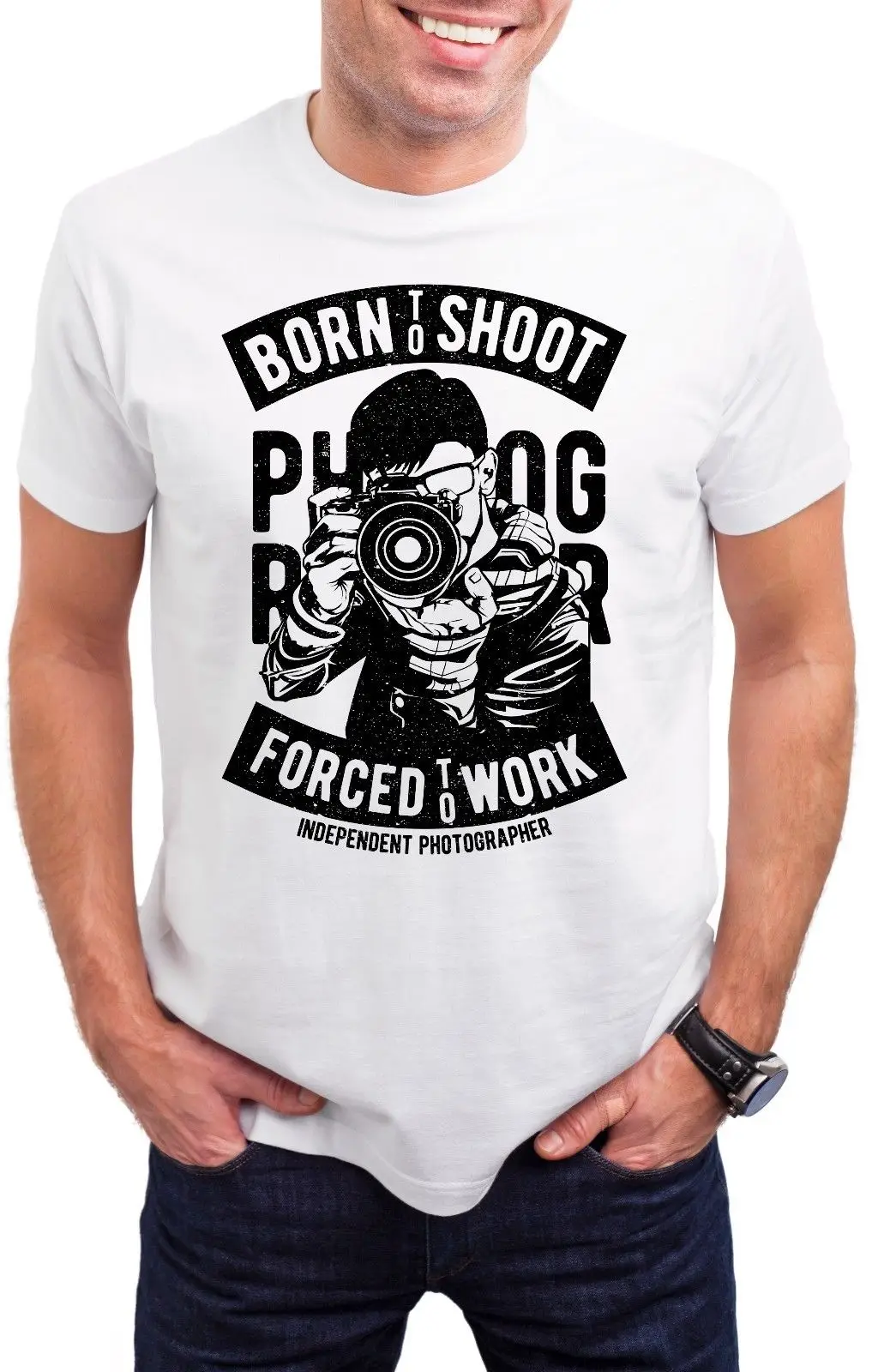 Brand New Summer Mens Born To Shoot - Camera Photographer Mens T-Shirt Photography Gift Birthdaycasual Tee
Brand New Summer Mens Born To Shoot - Camera Photographer Mens T-Shirt Photography Gift Birthdaycasual Tee