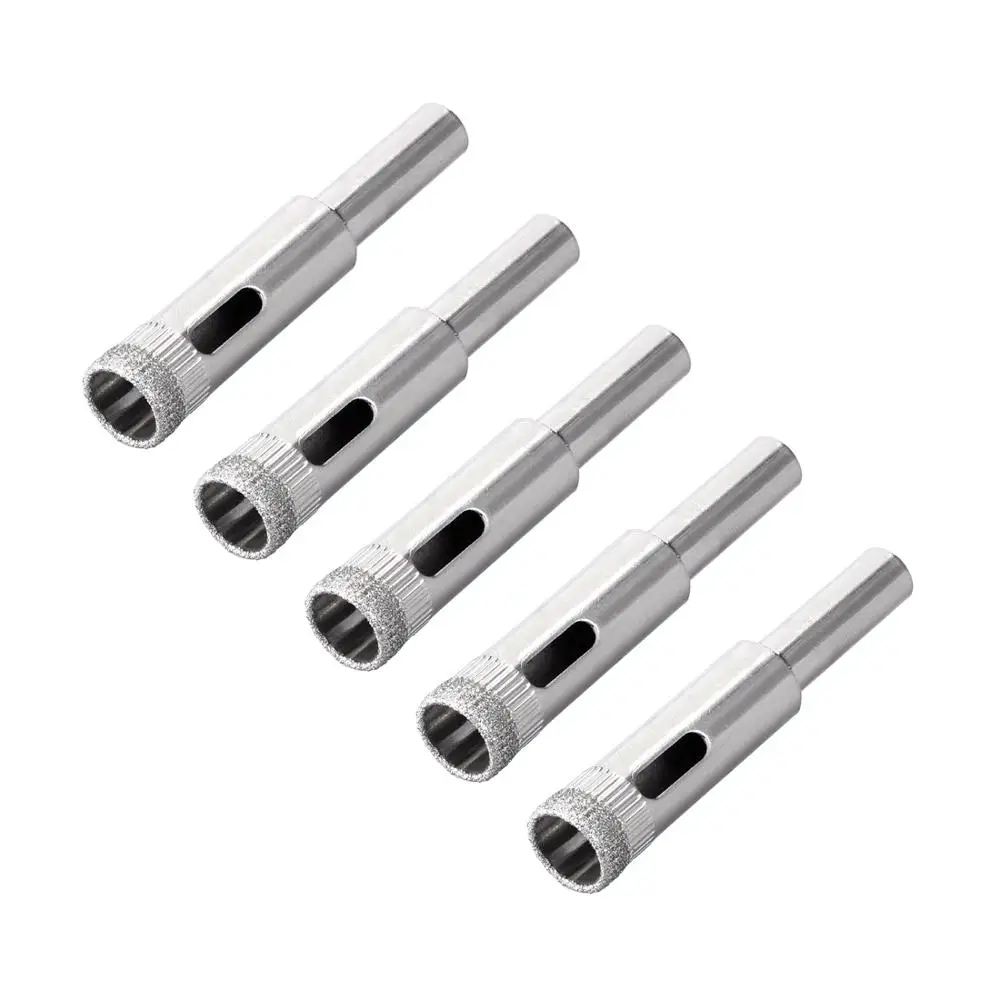 uxcell 5pcs/2pcs/10pcs Diamond Coated Drill Bit Tile Marble Glass Ceramic Hole Saw Drilling Bits For Power Tools 4mm-12mm
uxcell 5pcs/2pcs/10pcs Diamond Coated Drill Bit Tile Marble Glass Ceramic Hole Saw Drilling Bits For Power Tools 4mm-12mm