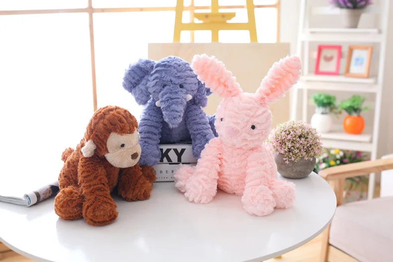 1pc Cute Plush Toy Forest Animal Elephant /Fox /Rabbit/Sheep/Monkey/Unicorn/Cat Soft stuffed Animal Soft Doll Birthday Gift
1pc Cute Plush Toy Forest Animal Elephant /Fox /Rabbit/Sheep/Monkey/Unicorn/Cat Soft stuffed Animal Soft Doll Birthday Gift