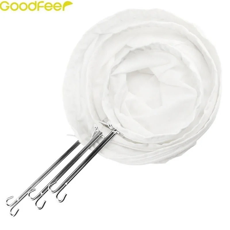 Goodfeer Milk Tea Filter Bag with Handle Coffee Cotton Cloth Strainer Tea Infusers for Loose Bubble Tea Mesh Strainer Colander
Goodfeer Milk Tea Filter Bag with Handle Coffee Cotton Cloth Strainer Tea Infusers for Loose Bubble Tea Mesh Strainer Colander