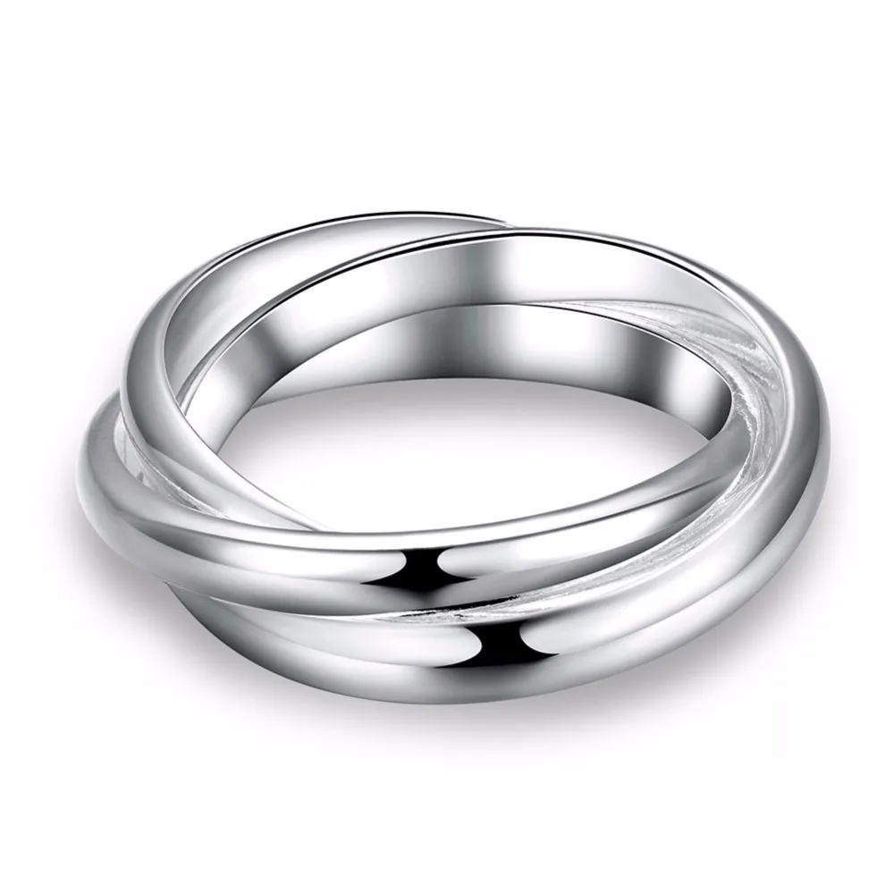 Lekani Free Shipping New Beautiful Fashion 925 stamp silver color Jewelry Silver Ring Three Circles Anel De Prata Bijoux
Lekani Free Shipping New Beautiful Fashion 925 stamp silver color Jewelry Silver Ring Three Circles Anel De Prata Bijoux