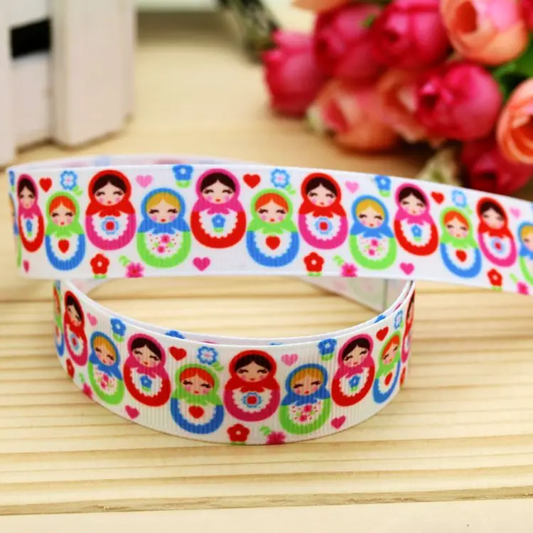 7/8'' Free shipping rusian doll printed grosgrain ribbon hair bow headwear party decoration wholesale OEM 22mm H5034
7/8'' Free shipping rusian doll printed grosgrain ribbon hair bow headwear party decoration wholesale OEM 22mm H5034