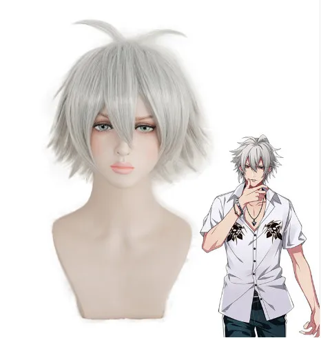 Biamoxer Hypnosismic Division Rap Battle DRB Mad Trigger Crew Samatoki Aohitsugi Mr.Hc Silver Short Wig+ Wig Cap
Biamoxer Hypnosismic Division Rap Battle DRB Mad Trigger Crew Samatoki Aohitsugi Mr.Hc Silver Short Wig+ Wig Cap