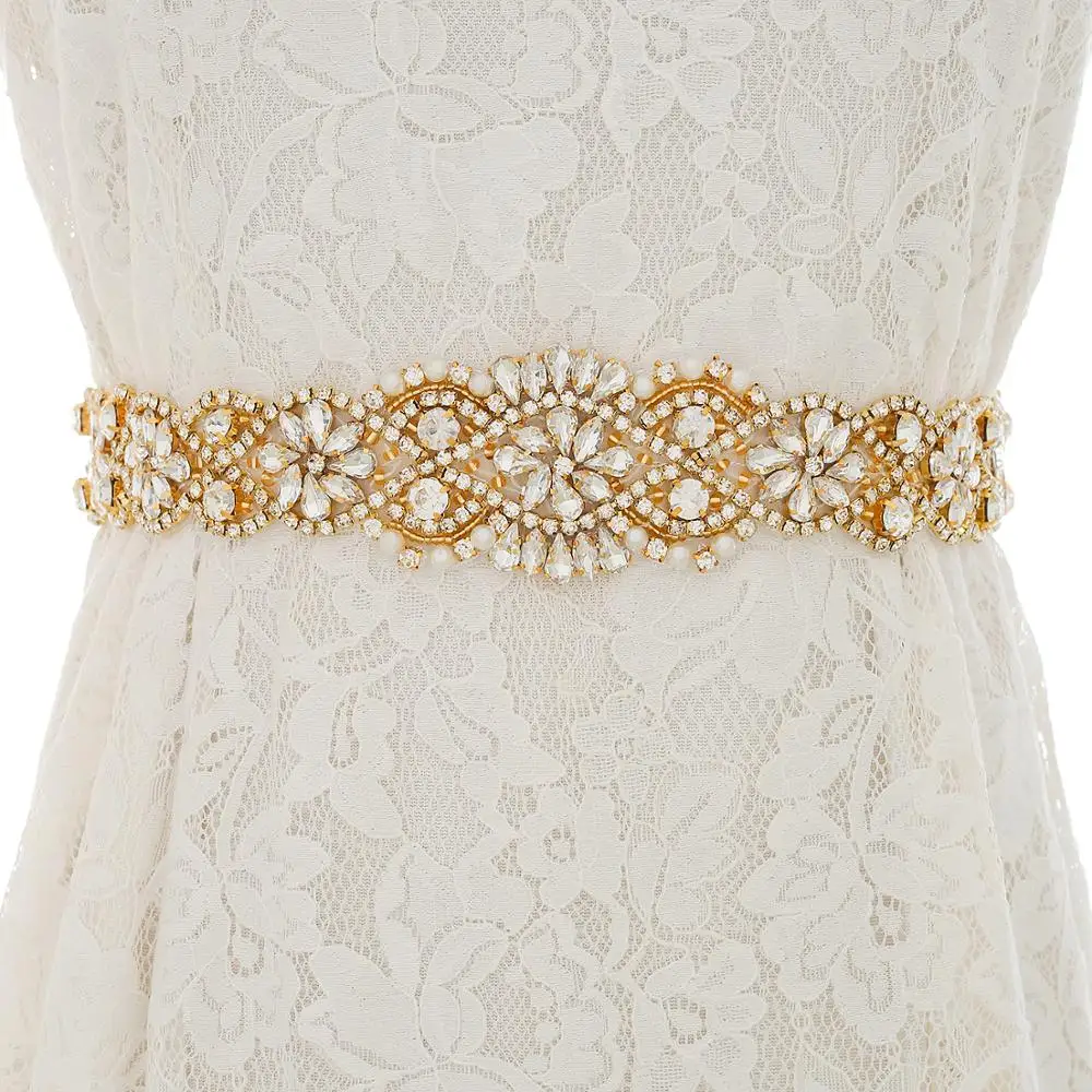 Thin Crystal Wedding Belt Hand Beaded Belt Rhinestones Bridal Belt For Wedding Evening Dresses A156G
Thin Crystal Wedding Belt Hand Beaded Belt Rhinestones Bridal Belt For Wedding Evening Dresses A156G