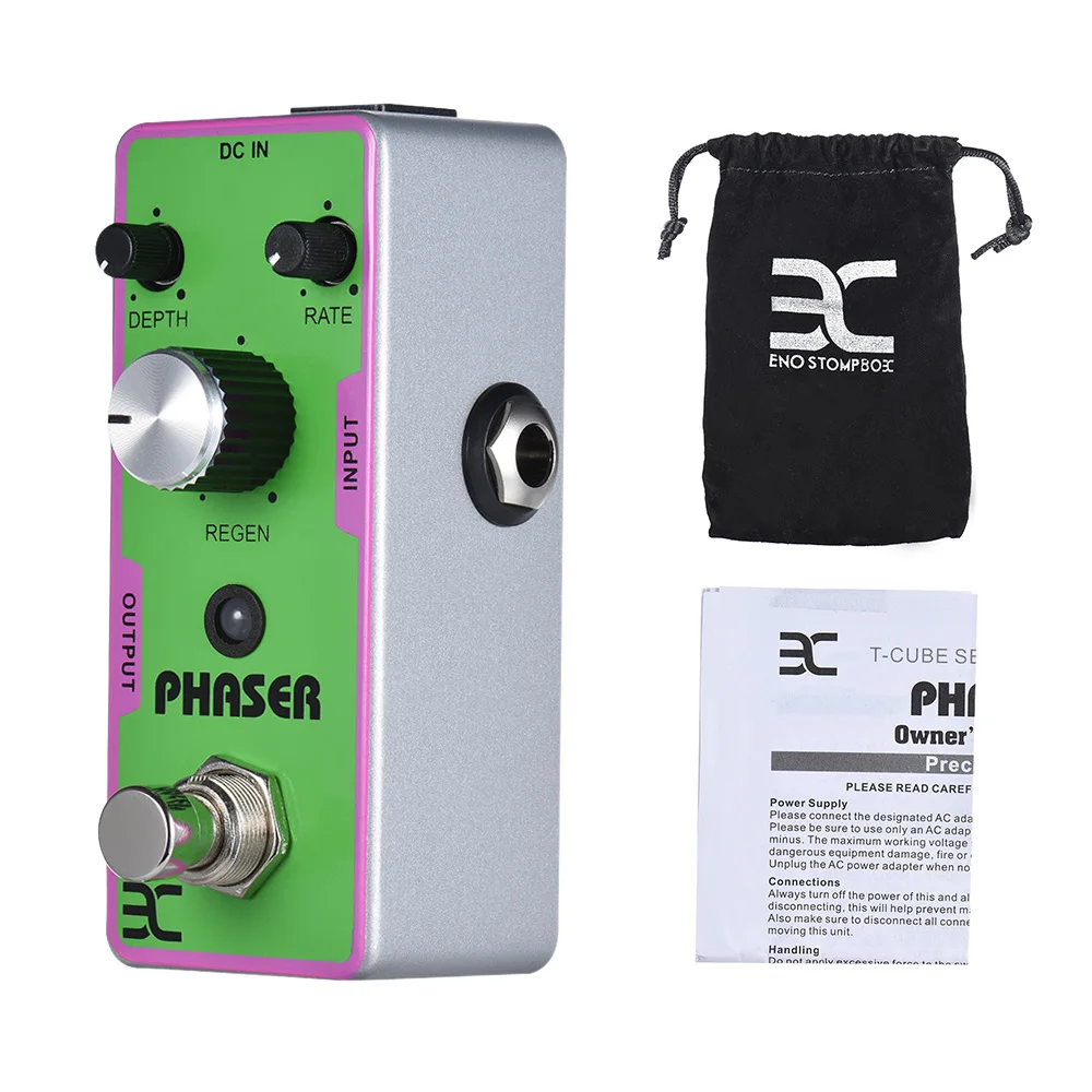 ENO EX TC-42 Электрогитары Phaser фазы эффект педаль полная металлическая оболочка True Bypass
ENO EX TC-42 Электрогитары Phaser фазы эффект педаль полная металлическая оболочка True Bypass