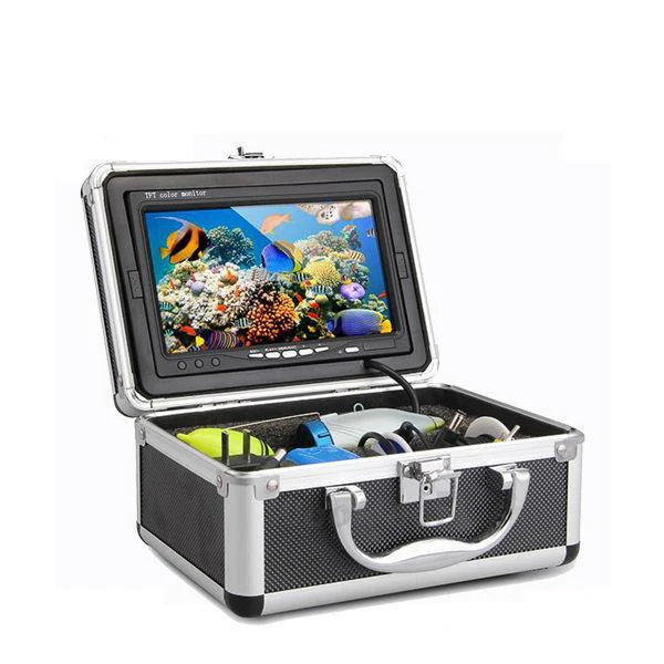 Подводный рыболокатор 15 М HD 1000TVL камера для ледовой/морской/речной рыбалки с 7-дюймовым ЖК-монитором
Подводный рыболокатор 15 М HD 1000TVL камера для ледовой/морской/речной рыбалки с 7-дюймовым ЖК-монитором