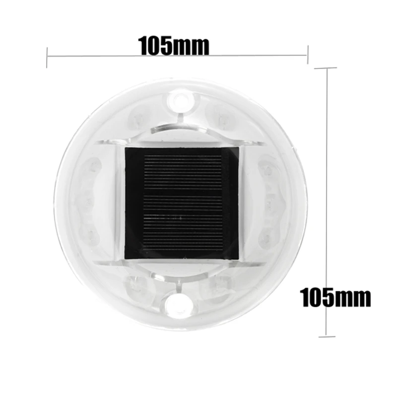 Металлический светодиодный светильник на солнечной батарее водостойкий для