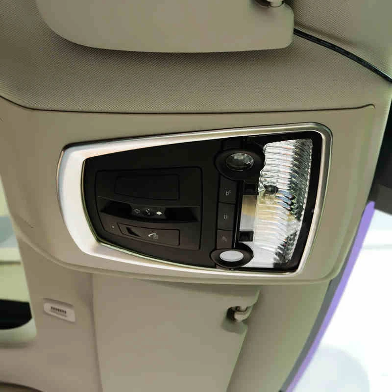 For BMW 5 7 Series 5GT X3 X4 F10 F18 F01 F07 F25 F26 Car Styling Interior Front Reading Light Lamp Frame Cover Trim Accessories
For BMW 5 7 Series 5GT X3 X4 F10 F18 F01 F07 F25 F26 Car Styling Interior Front Reading Light Lamp Frame Cover Trim Accessories
