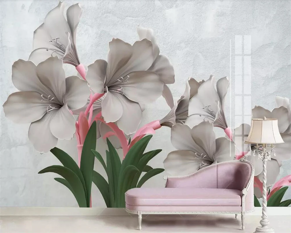 beibehang Custom wallpaper 3D mural romantic fashion new flower 3d embossed flowers living room bedroom TV background wall
beibehang Custom wallpaper 3D mural romantic fashion new flower 3d embossed flowers living room bedroom TV background wall