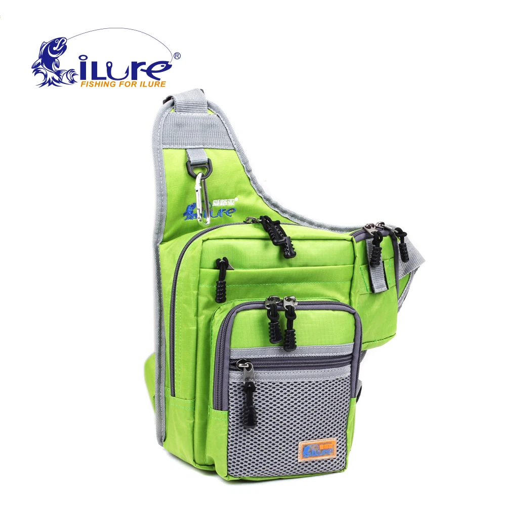 Многофункциональная сумка для рыбалки iLure 32*39*12 см холщовая водонепроницаемая