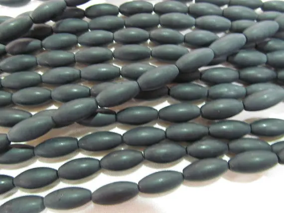 Оптовая продажа 5 нитей 8x12 мм натуральный агат оникс драгоценный камень Черный