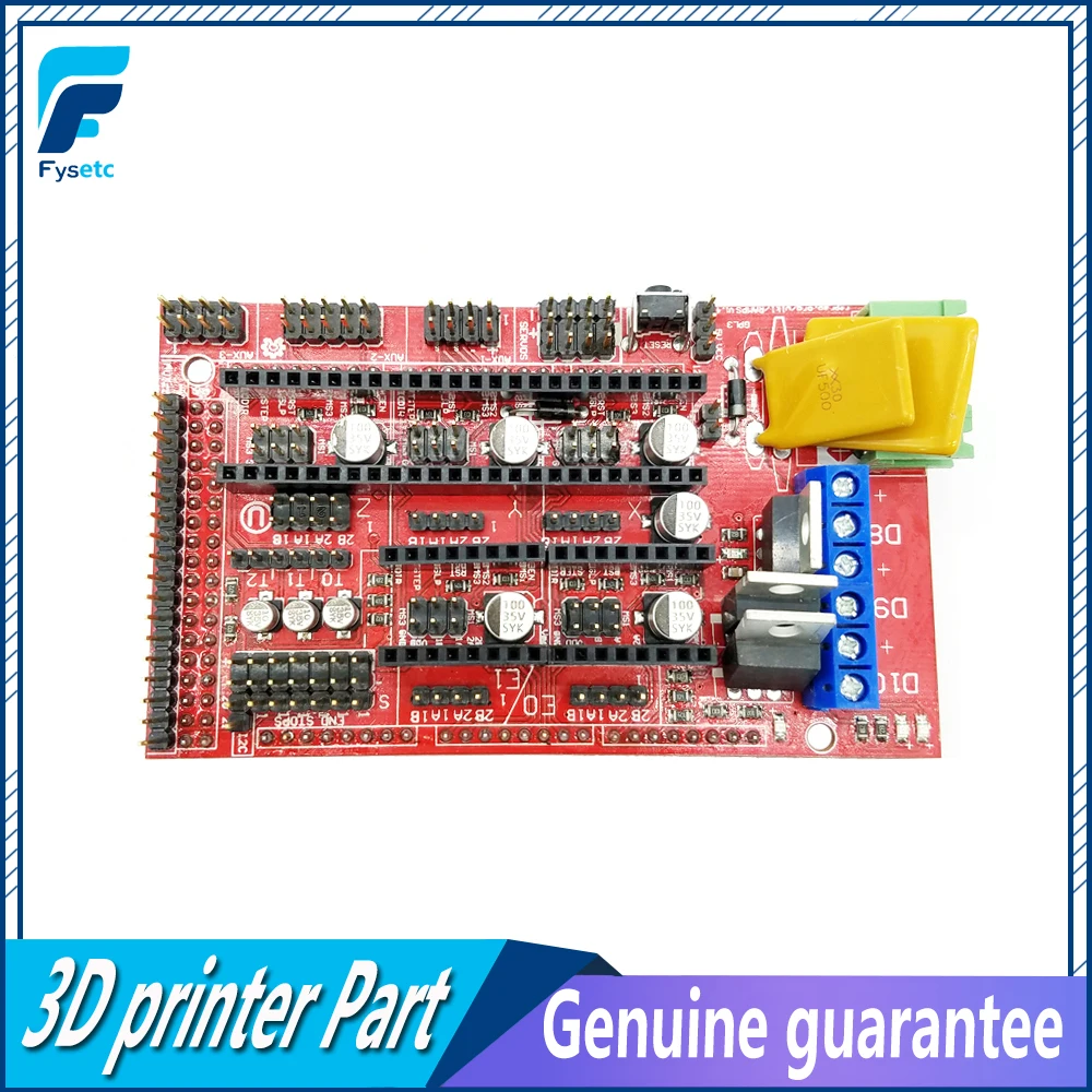 Панель управления RAMPS 1,4 для 3D-принтера Mendel Prusa, плата управления arduino, 5 шт.
Панель управления RAMPS 1,4 для 3D-принтера Mendel Prusa, плата управления arduino, 5 шт.