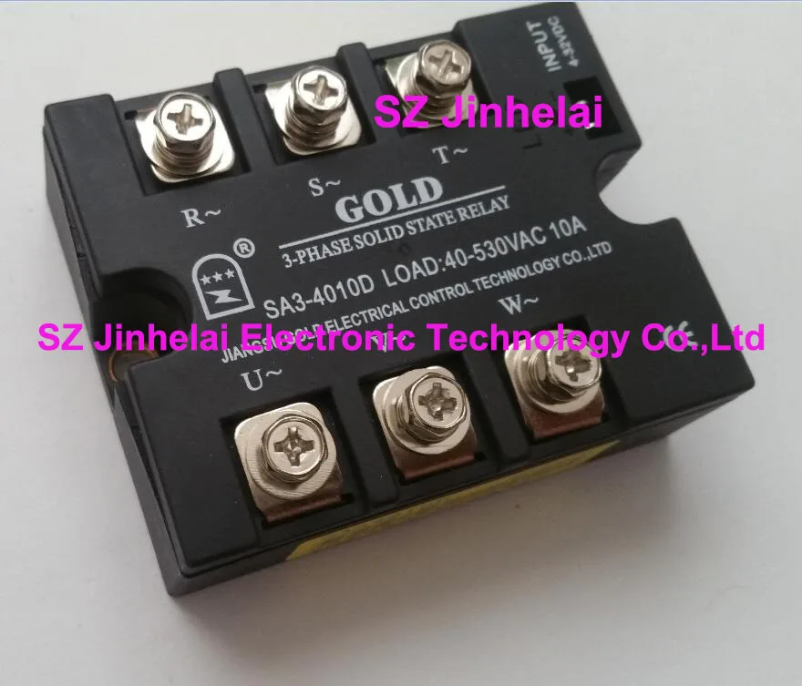 SA34010D(SA3-4010D) золотое Оригинальное трехфазное реле постоянного тока SSR, твердотельные реле переменного тока 10A
SA34010D(SA3-4010D) золотое Оригинальное трехфазное реле постоянного тока SSR, твердотельные реле переменного тока 10A