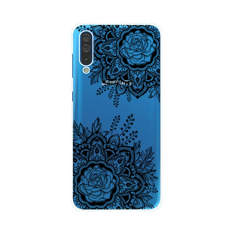 Мягкий чехол для Samsung Galaxy A50 A505F A505 силиконовый цветной защитный задней панели