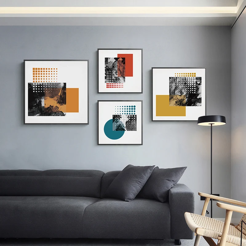 Abstract fantasy Geometric Canvas Painting Fashion Poster Print Famous Decor Colorful Square Wall Art Picture For Living Room HD
Abstract fantasy Geometric Canvas Painting Fashion Poster Print Famous Decor Colorful Square Wall Art Picture For Living Room HD