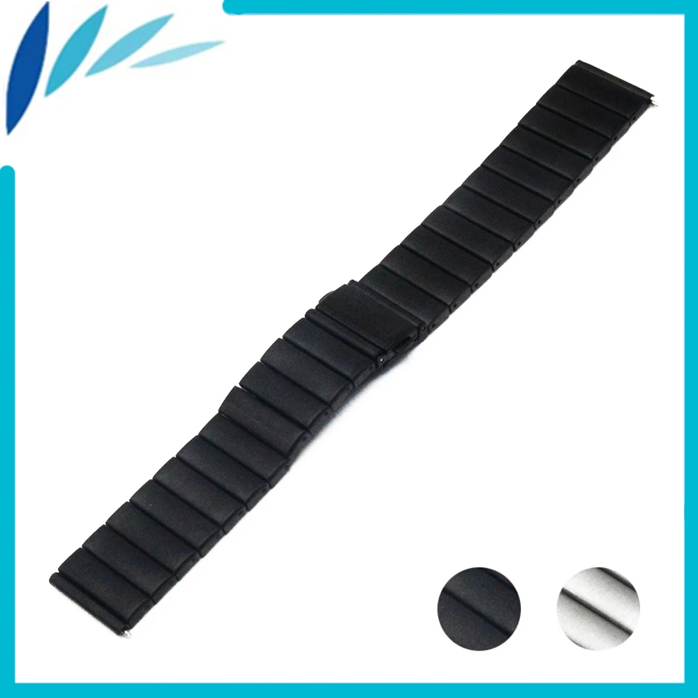 Stainless Steel Watch Band 22mm for Samsung Gear 2 R380 / R381 / R382 Folding Clasp Strap Loop Wrist Belt Bracelet Black Silver
Stainless Steel Watch Band 22mm for Samsung Gear 2 R380 / R381 / R382 Folding Clasp Strap Loop Wrist Belt Bracelet Black Silver