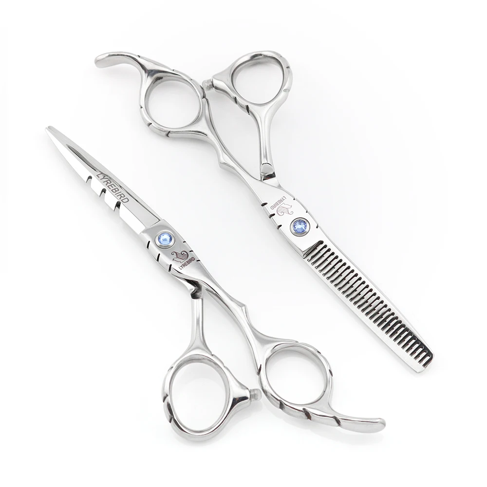 Hair scissors 5.5 INCH 6 INCH Hair shears Hair Thinning scissors Pink stone Blue stone screw Wholesale LYREBIRD 5SETS/LOT NEW
Hair scissors 5.5 INCH 6 INCH Hair shears Hair Thinning scissors Pink stone Blue stone screw Wholesale LYREBIRD 5SETS/LOT NEW
