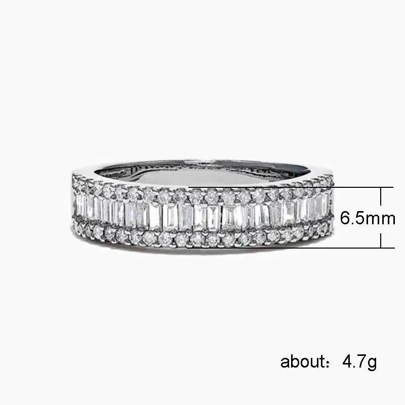 Huitan 2019 Simple Ring Band With CZ Stone Trendy Geometric Engagement Ring For Girlfriend Wholesale Dropshipping Lots&Bulk
Huitan 2019 Simple Ring Band With CZ Stone Trendy Geometric Engagement Ring For Girlfriend Wholesale Dropshipping Lots&Bulk