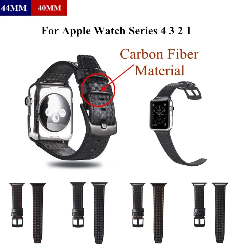 For Apple Watch 44MM 40MM Carbon Fiber Genuine Leather Watch Band Replacement Wristband Watchband for iWatch Series 4 3 2 1 Belt
For Apple Watch 44MM 40MM Carbon Fiber Genuine Leather Watch Band Replacement Wristband Watchband for iWatch Series 4 3 2 1 Belt