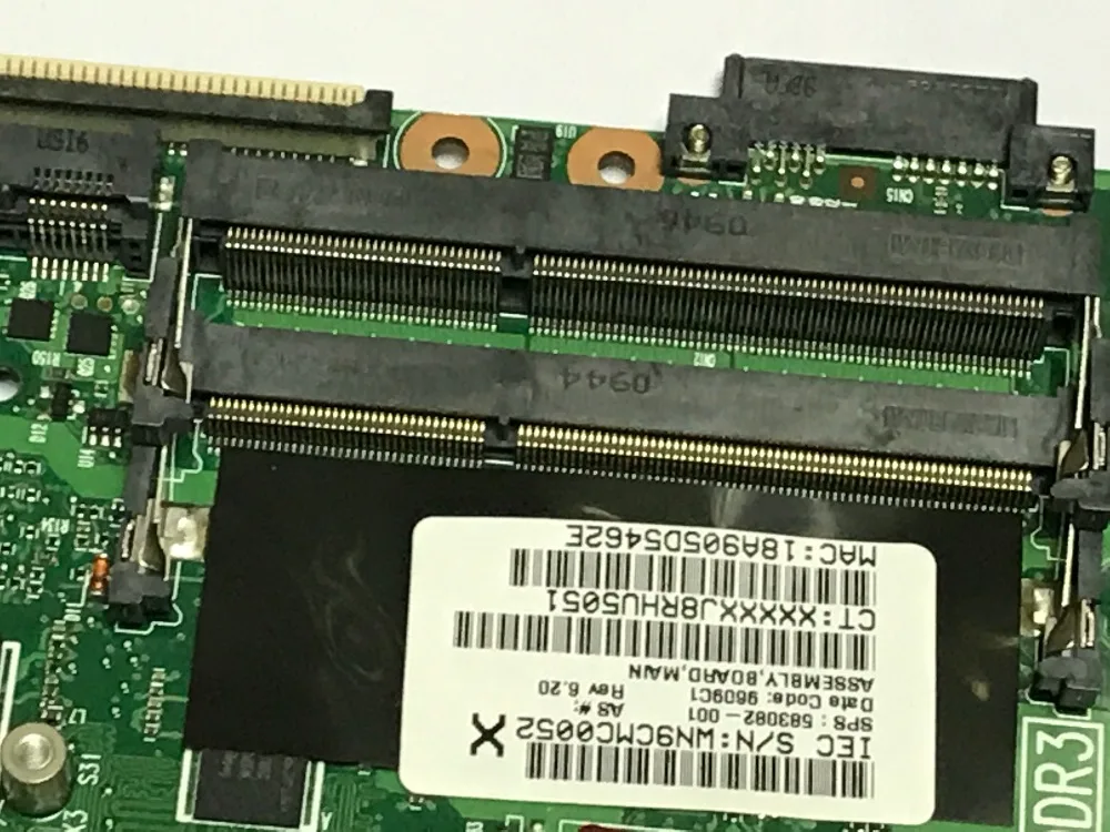 В наличии 583082-001 материнская плата для ноутбука HP PROBOOK 4411S 4510S материнская плата DDR3 перед заказом
В наличии 583082-001 материнская плата для ноутбука HP PROBOOK 4411S 4510S материнская плата DDR3 перед заказом