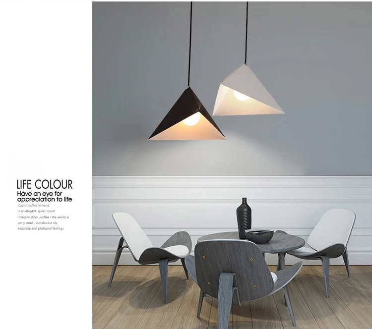Nordic simplicity personality geometric design pendant light restaurant office bar living room Iron hanging lighting
Nordic simplicity personality geometric design pendant light restaurant office bar living room Iron hanging lighting