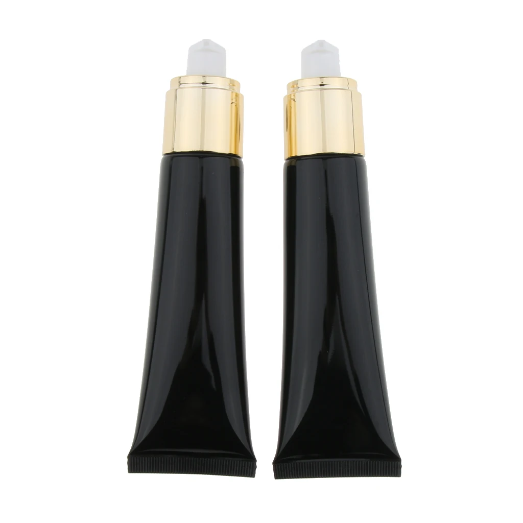 MagiDeal 2 x Plastic Squeeze Bottle Empty Makeup Cream Liquid Foundation Pump Tube Black 50ml
MagiDeal 2 x Plastic Squeeze Bottle Empty Makeup Cream Liquid Foundation Pump Tube Black 50ml