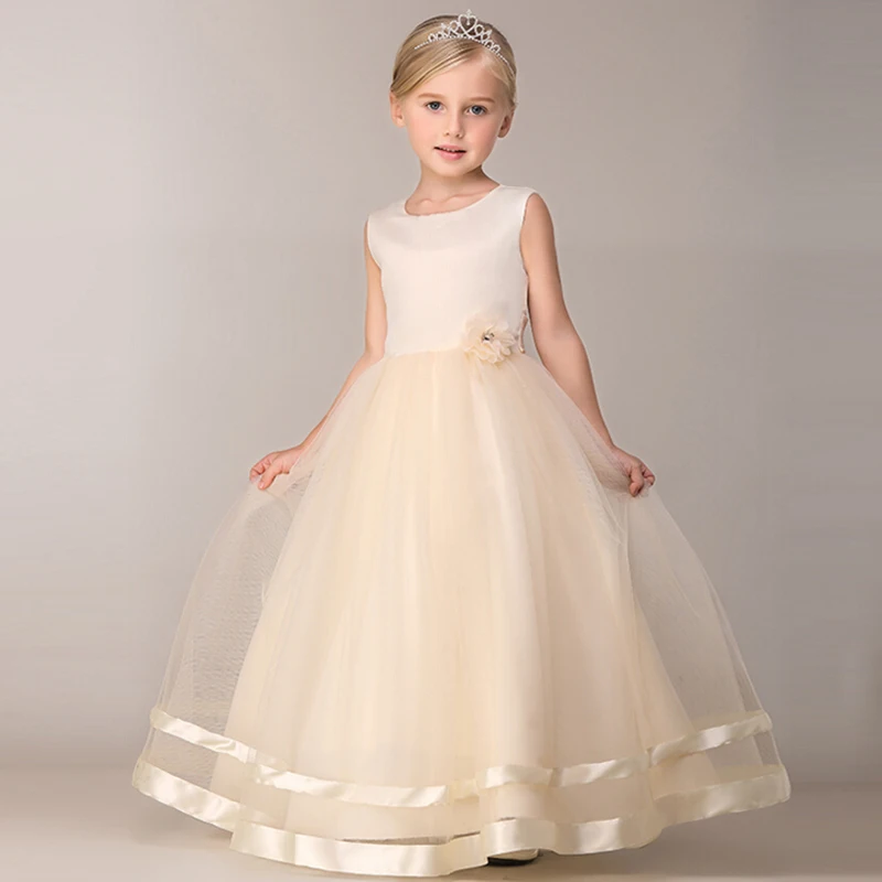 Champagne Flower Girl Dresses Floor Length 2021 robe mariage fille A Line primera comunion decoracion Dress For Wedding Party
Champagne Flower Girl Dresses Floor Length 2021 robe mariage fille A Line primera comunion decoracion Dress For Wedding Party
