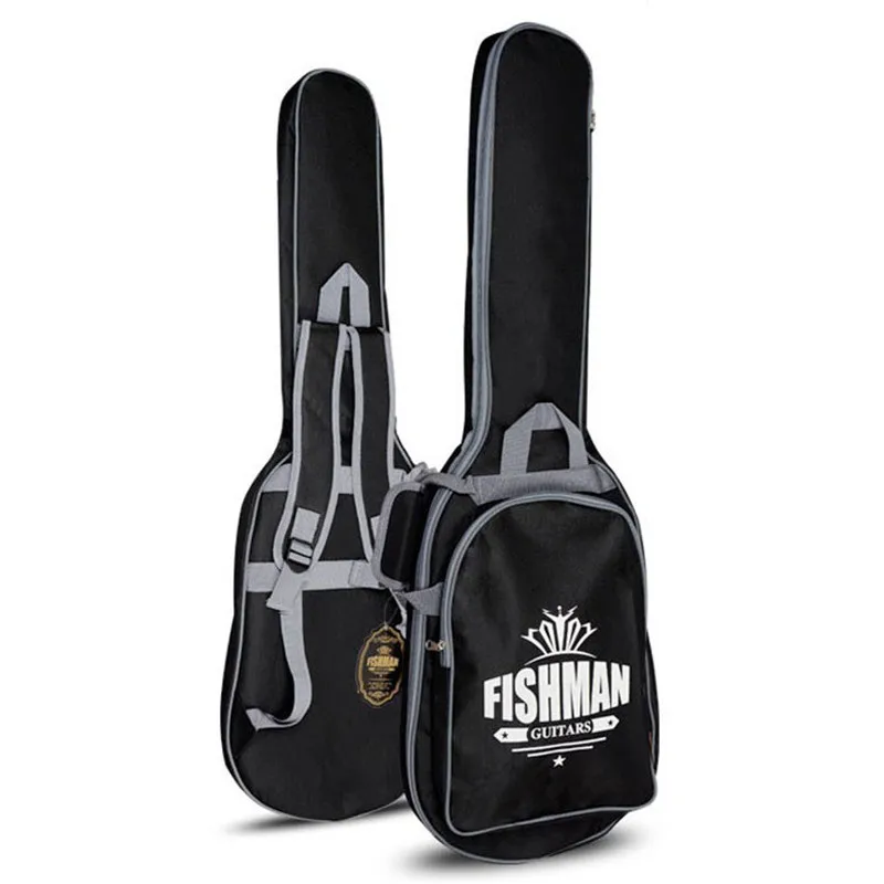 Waterproof double shoulder electric guitar bag Guitar Gig Backpack Bag Electric 10 mm Cotton Padded Black чехол для гитары