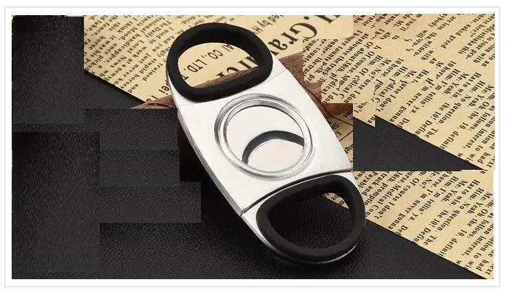 10pcs/lot silver Cigar tobacco Smoking Accessories Double Blades Cigar Cutter Knife stainless steel cigar Scissors cutter Shears
10pcs/lot silver Cigar tobacco Smoking Accessories Double Blades Cigar Cutter Knife stainless steel cigar Scissors cutter Shears