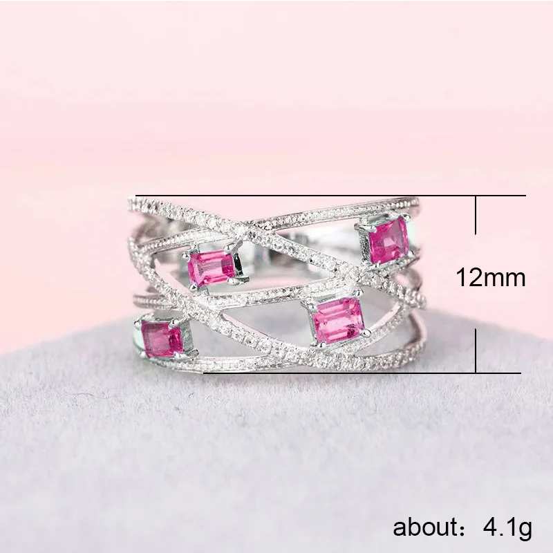 HUITAN 2018 New Stacking Ring with Square Cut Clear CZ Prong Setting Silver Plated Best Anniversary Gift Rings for Women
HUITAN 2018 New Stacking Ring with Square Cut Clear CZ Prong Setting Silver Plated Best Anniversary Gift Rings for Women