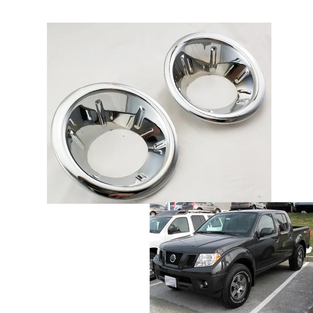 2PCS ABS Chrome Fog Lamp Cover Exterior Molding Trim Car Styling Cover Accessories For 2008-2013 Nissan NAVARA D40
2PCS ABS Chrome Fog Lamp Cover Exterior Molding Trim Car Styling Cover Accessories For 2008-2013 Nissan NAVARA D40