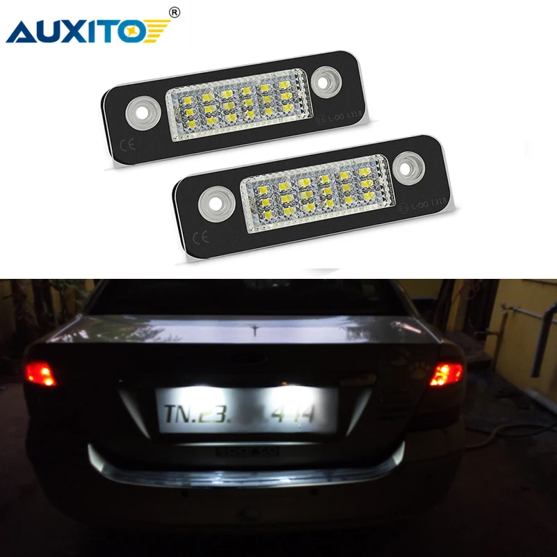 AUXITO 2 шт. 12 В Автомобильный светодиодный номерной знак светильник ПА для Ford Mondeo MK2 Fusion Fiesta MK5 белый Canbus Освещение номерного знака s
AUXITO 2 шт. 12 В Автомобильный светодиодный номерной знак светильник ПА для Ford Mondeo MK2 Fusion Fiesta MK5 белый Canbus Освещение номерного знака s