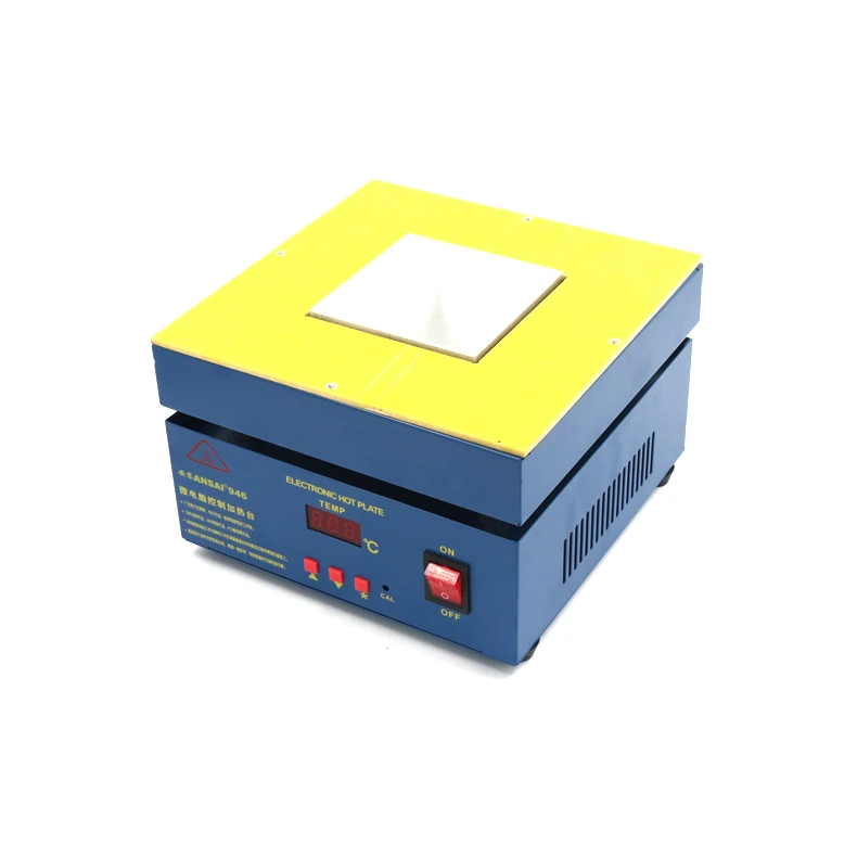 946 digital thermostat heating platform preheating platform heating platform electric heating plate 100 * 100MM heating area
946 digital thermostat heating platform preheating platform heating platform electric heating plate 100 * 100MM heating area