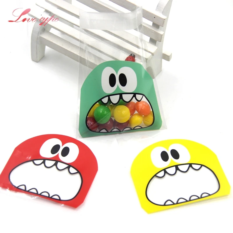 50PCS/Lot 7X7CM DIY Cute Cartoon Monster Cookie&Candy Bag Self-Adhesive Plastic Bags Biscuits Snack Baking Package Supplies
50PCS/Lot 7X7CM DIY Cute Cartoon Monster Cookie&Candy Bag Self-Adhesive Plastic Bags Biscuits Snack Baking Package Supplies