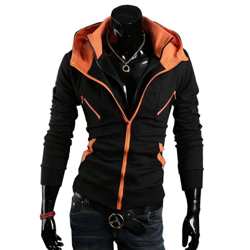 New Hot Sale Hoodies Men Men Double zipper Men Hoodies Black & Navy blue Color Size M-2XL
New Hot Sale Hoodies Men Men Double zipper Men Hoodies Black & Navy blue Color Size M-2XL