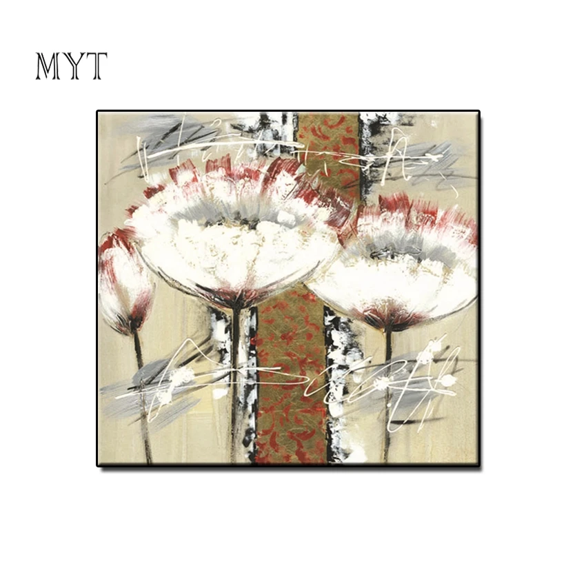 Настенная картина маслом MYT, настенные картины с абстрактными цветами, ручная роспись, домашнее украшение для гостиной без рамки
Настенная картина маслом MYT, настенные картины с абстрактными цветами, ручная роспись, домашнее украшение для гостиной без рамки