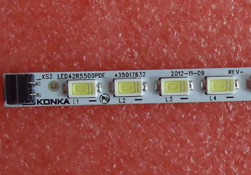 FOR konka LED42R5500FXMZ Article lamp 37022722 QZ 3517632 LED42R5500PDE 1piece=57LED 472MM
FOR konka LED42R5500FXMZ Article lamp 37022722 QZ 3517632 LED42R5500PDE 1piece=57LED 472MM
