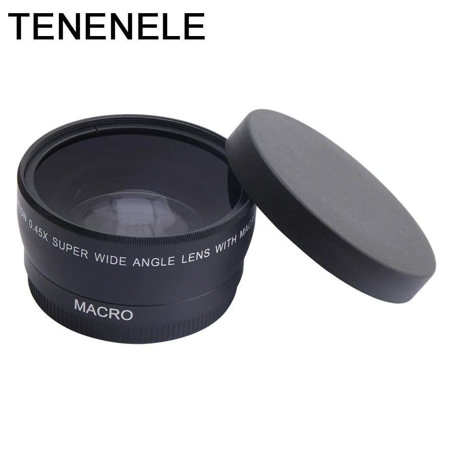 Camera Lens 0.45x 37 43 46 49 52MM Wide Angle Lens with Macro HD Optics Lenses For Canon Nikon Sony Fuji Camera Lens Accessories 
Camera Lens 0.45x 37 43 46 49 52MM Wide Angle Lens with Macro HD Optics Lenses For Canon Nikon Sony Fuji Camera Lens Accessories
