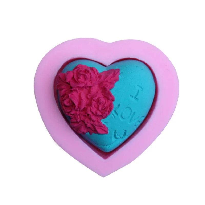 3D Rose Heart Silicone Mold I LOVE YOU Ice Cube Chocolate Making Tools Silicone Cake Candy Jelly Soap Baking Mold
3D Rose Heart Silicone Mold I LOVE YOU Ice Cube Chocolate Making Tools Silicone Cake Candy Jelly Soap Baking Mold