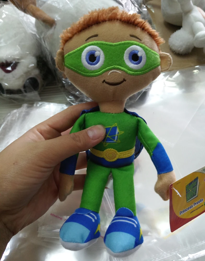 5 шт. супер Why Whyatt Wyatt Boy 9 дюймов плюшевый подарок на день рождения|super why plush|birthday
