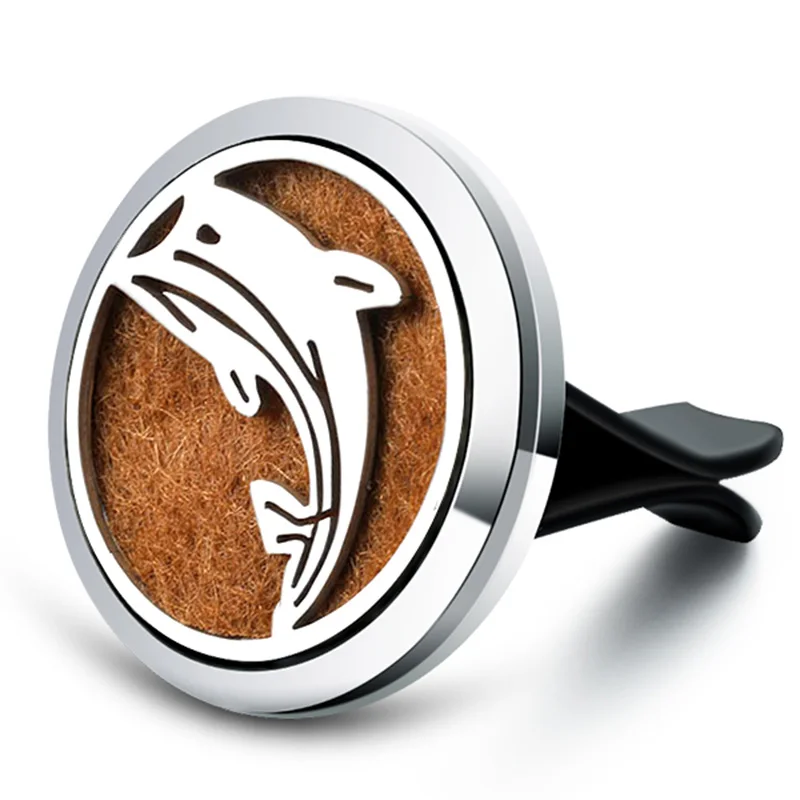 Lovely Dolphins Car Perfume Air Freshener Diffuser metal Stainless Vent Freshener Essential Oil Diffuse Pendant Fashion jewelry
Lovely Dolphins Car Perfume Air Freshener Diffuser metal Stainless Vent Freshener Essential Oil Diffuse Pendant Fashion jewelry