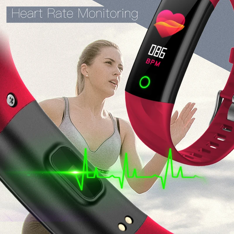 S5 Heart Rate Fitness Smart Bracelet IP68 Waterproof Blood pressure oxygen Monitor Color Screen Activity Tracker Smartband
S5 Heart Rate Fitness Smart Bracelet IP68 Waterproof Blood pressure oxygen Monitor Color Screen Activity Tracker Smartband