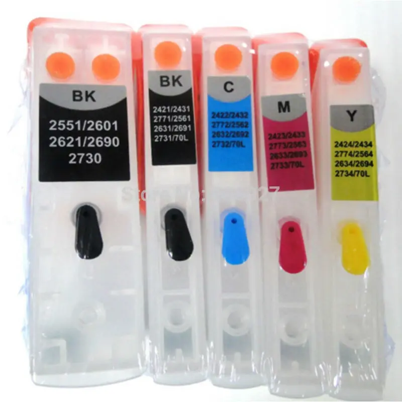 1 Set T2690 T2691 T2692 T2693 T2694 Empty Refill ink Cartridge For Epson EXPRESSION PREMIUM XP-702 XP-802 printer with chip
1 Set T2690 T2691 T2692 T2693 T2694 Empty Refill ink Cartridge For Epson EXPRESSION PREMIUM XP-702 XP-802 printer with chip