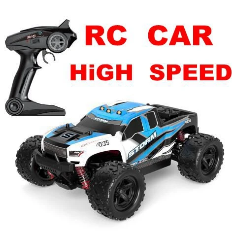 Акция продаж только в этом месяце 55 км/ч 2 4G 4WD RC скоростной автомобиль гоночный