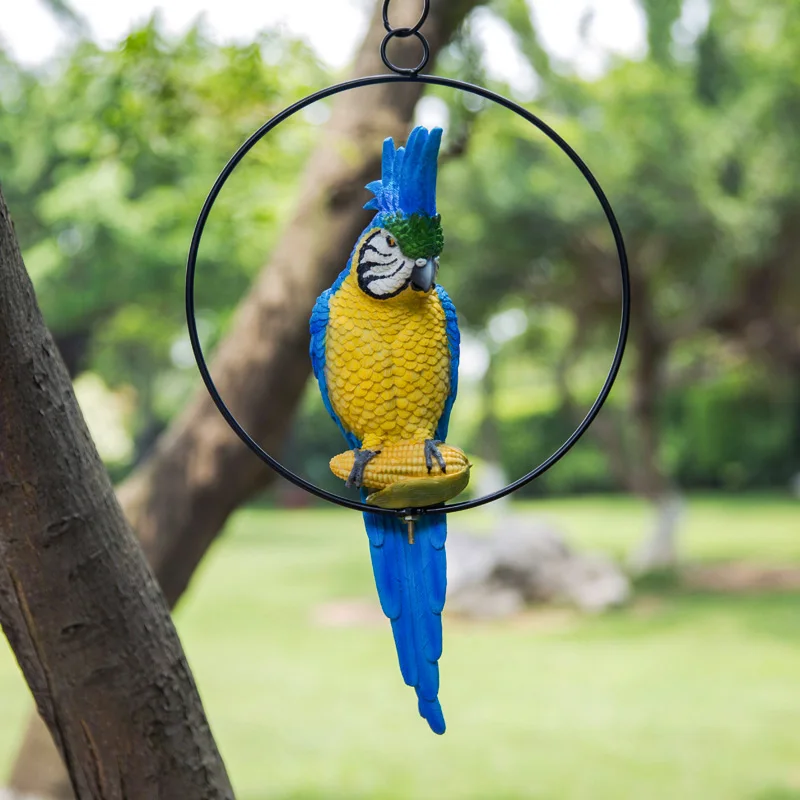 decorative parrot figurines with stand garden door birds decoration statues artificial animal craft tree hanging sculpture
decorative parrot figurines with stand garden door birds decoration statues artificial animal craft tree hanging sculpture