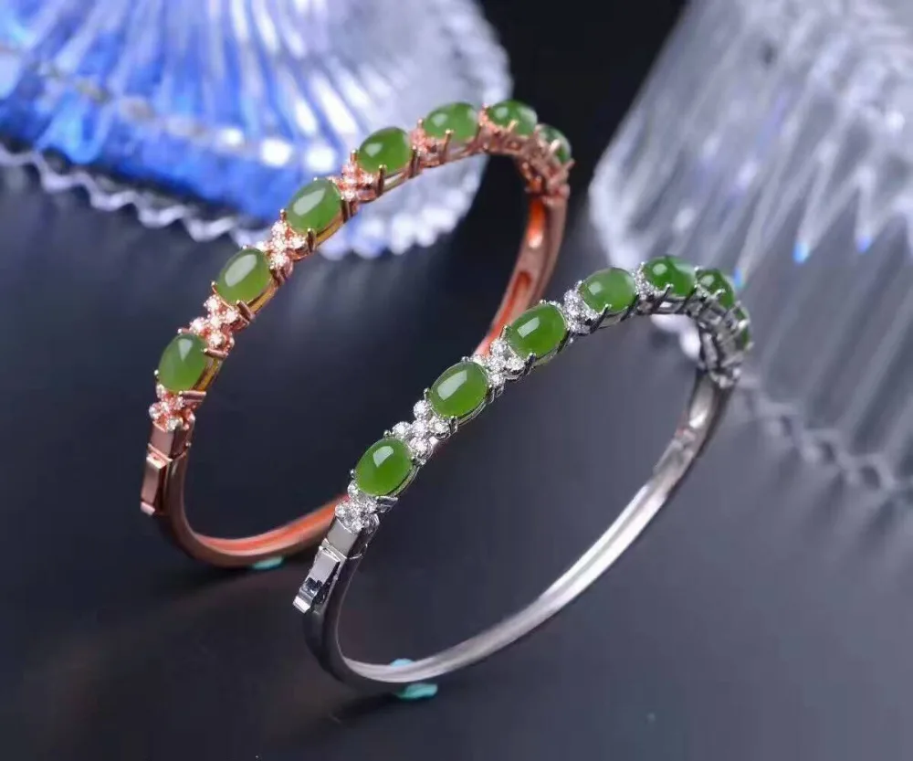 natural green jasper bangles natural gemstone Bracelet 925 sterling silver women Elegant Luxury snowflakes party fine jewelery
natural green jasper bangles natural gemstone Bracelet 925 sterling silver women Elegant Luxury snowflakes party fine jewelery