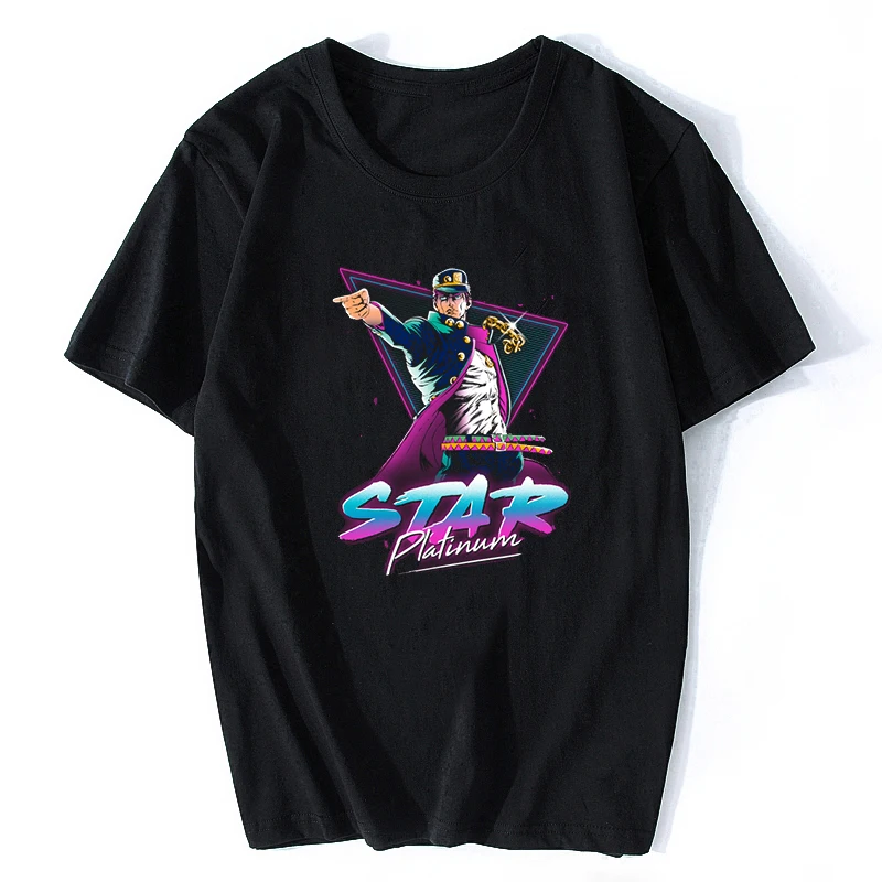 Adventure звезды Платиновый хлопок мужские стильные в японском стиле Harajuku футболка с